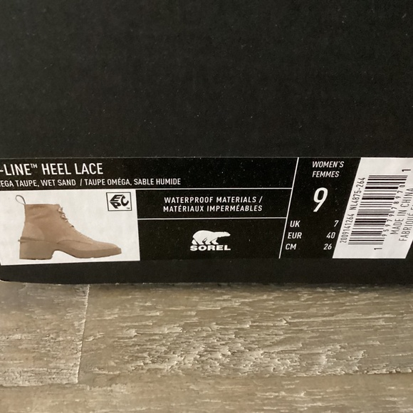 SOREL Hi-Line Waterproof Lace-Up Boot (Women) 9M - Picture 3 of 10